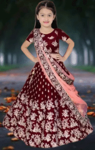 Girls Lehenga Choli Set